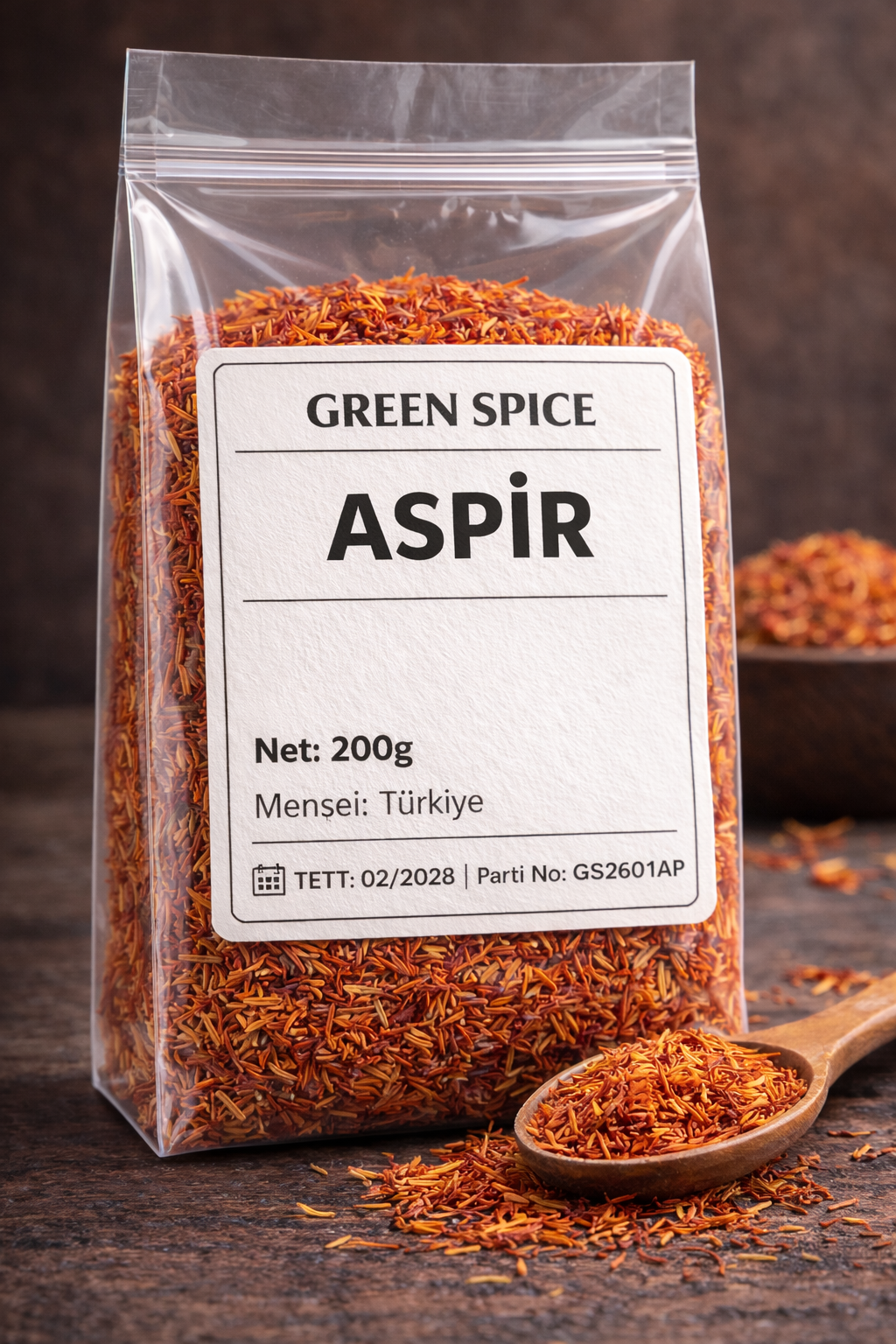 Aspir 200 g Doğal Aspir Bitkisi | GreenSpice