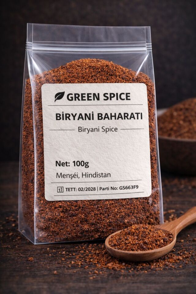 Biryani Baharatı 100 g Özel Baharat Karışımı | GreenSpice