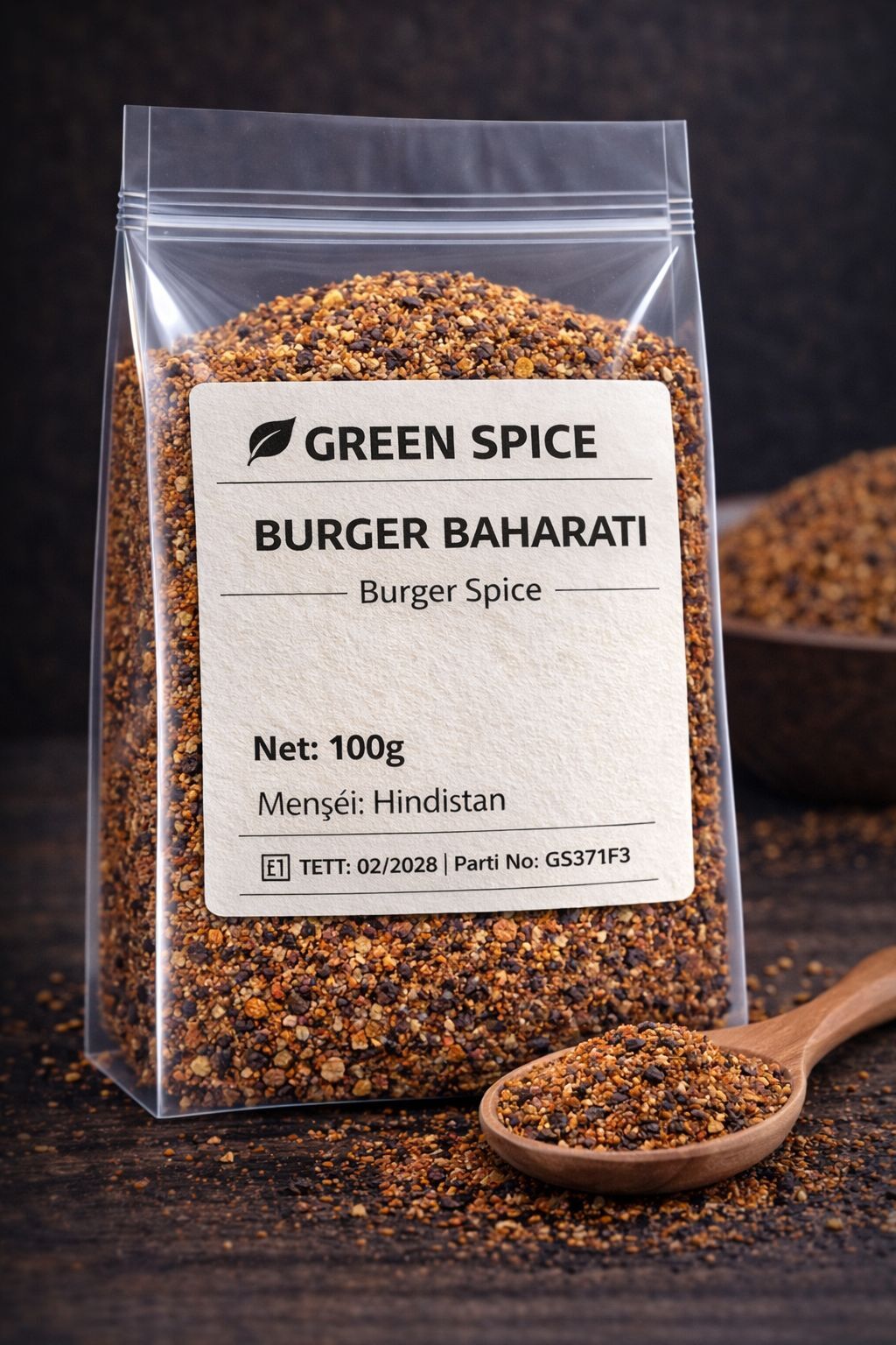 Burger Baharatı 100 g Özel Baharat Karışımı | GreenSpice