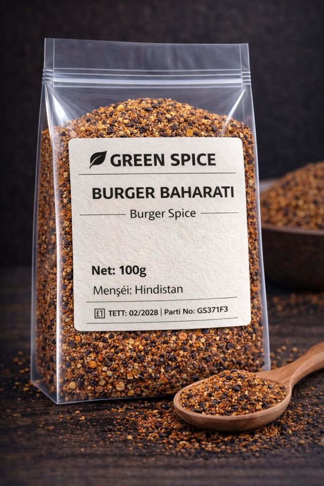 Burger Baharatı 100 g Özel Baharat Karışımı | GreenSpice