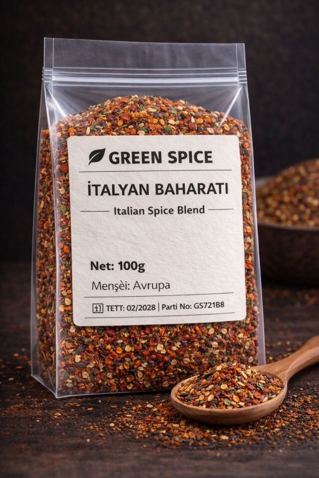 İtalyan Baharatı 100 g Özel Baharat Karışımı | GreenSpice