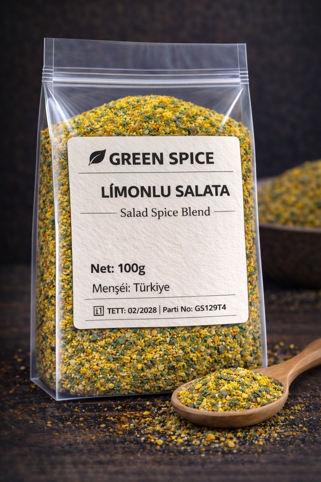 Limonlu Salata Baharatı 100 g Özel Karışım | GreenSpice