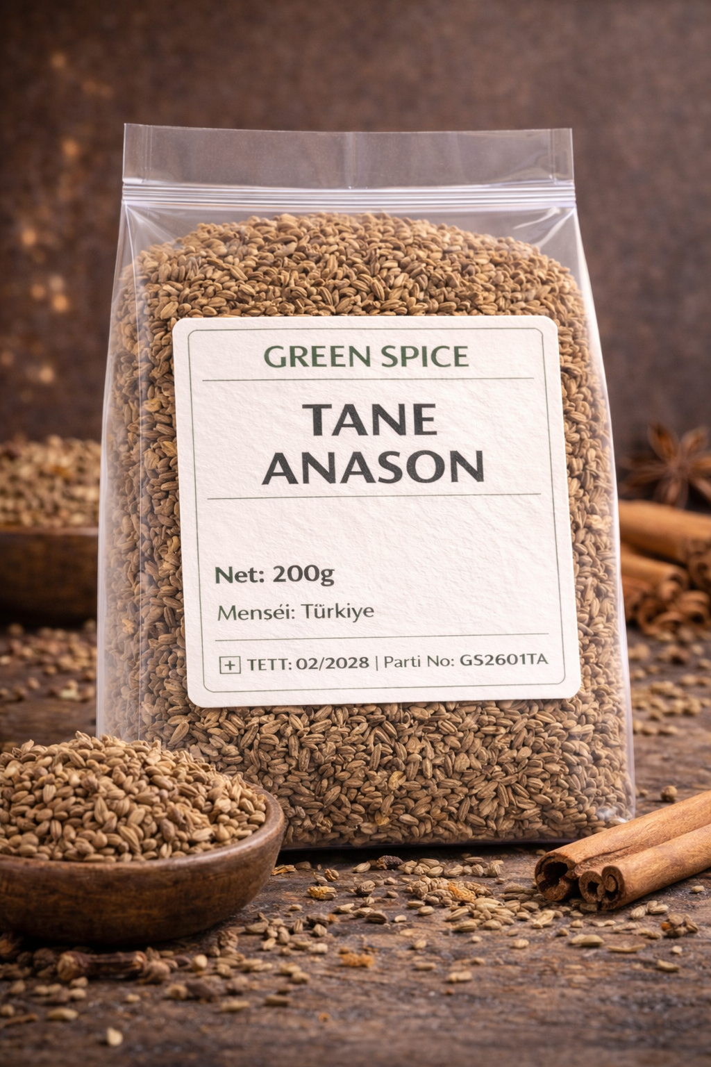 Tane Anason 200 g Anason Tohumu | GreenSpice