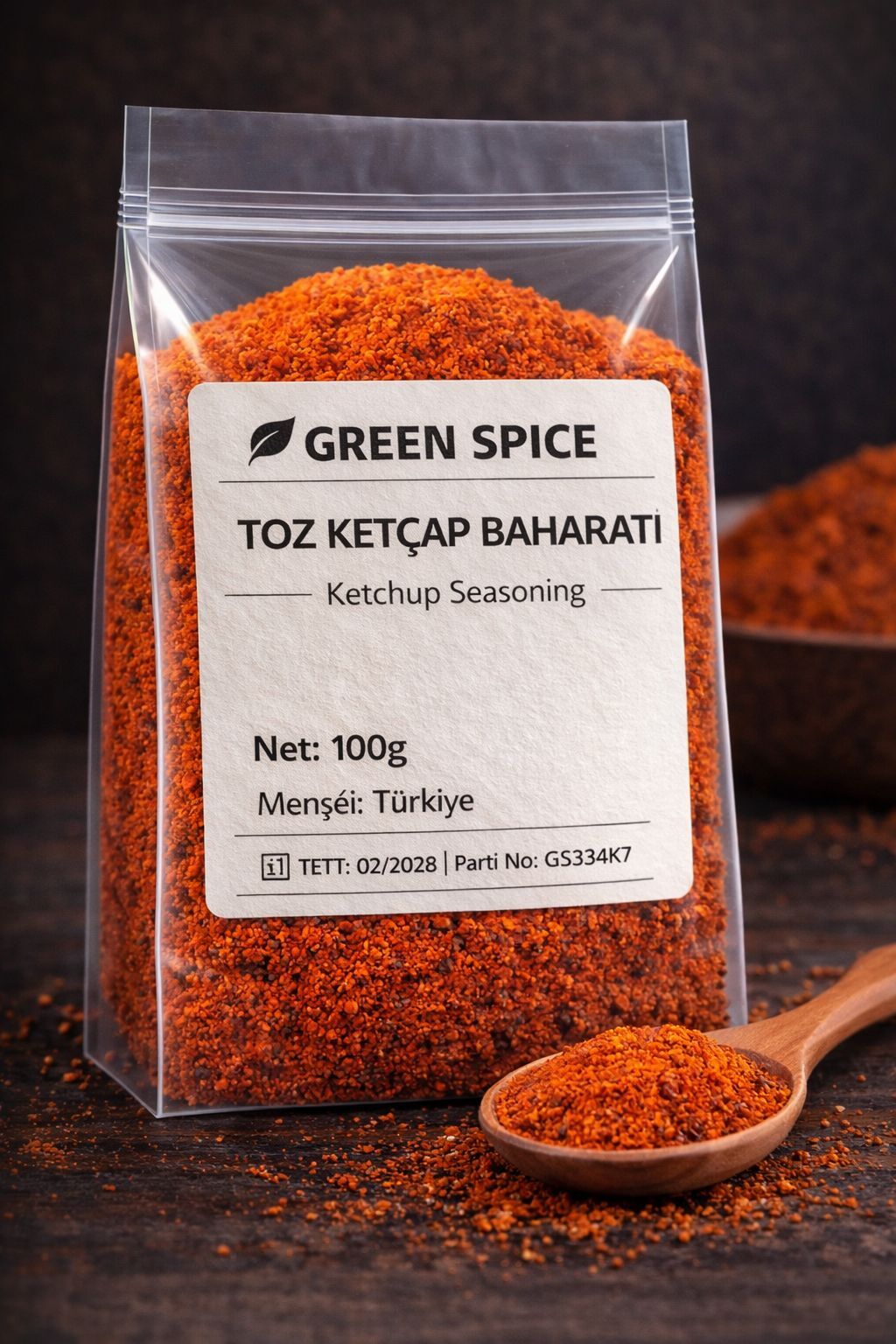 Toz Ketçap Baharatı 100 g Özel Baharat Karışımı | GreenSpice