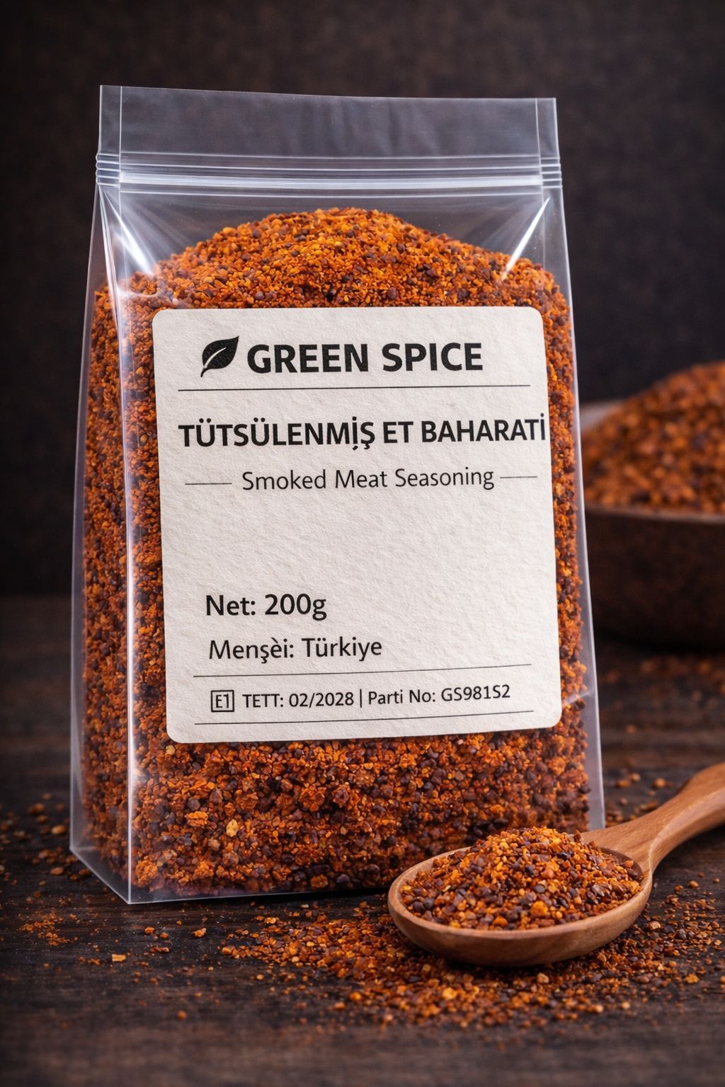 Tütsülenmiş Et Baharatı 200 g Özel Karışım | GreenSpice