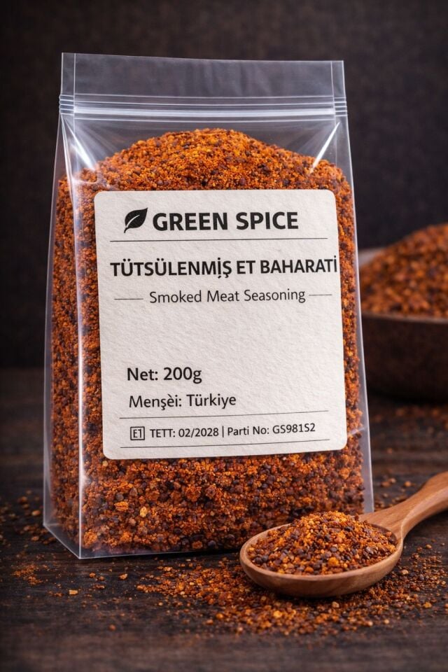Tütsülenmiş Et Baharatı 200 g Özel Karışım | GreenSpice