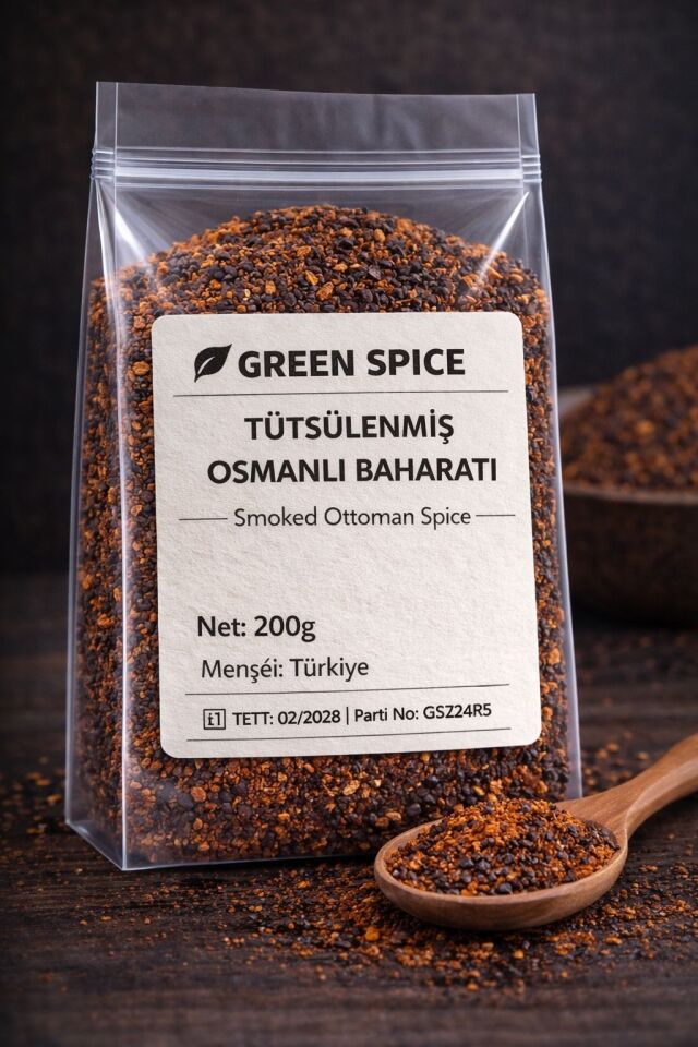 Tütsülenmiş Osmanlı Baharatı 200 g Özel Karışım | GreenSpice