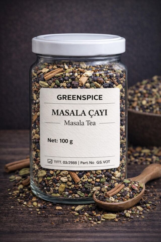 Masala Çayı 100 g Baharatlı Bitki Çayı Karışımı | GreenSpice