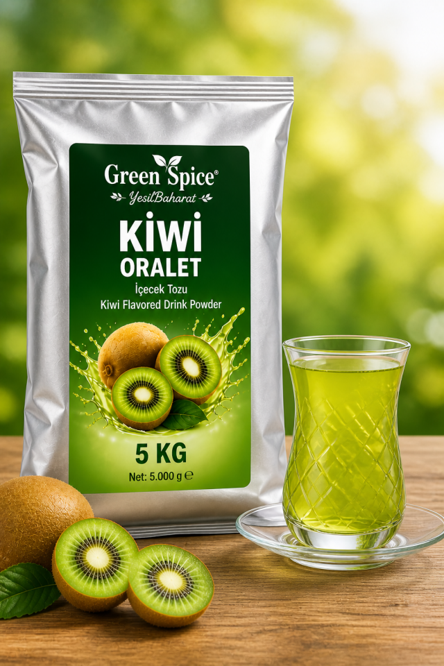 Green Spice Kiwi Oralet 5 KG Vakumlu (2’li Avantaj Paket)